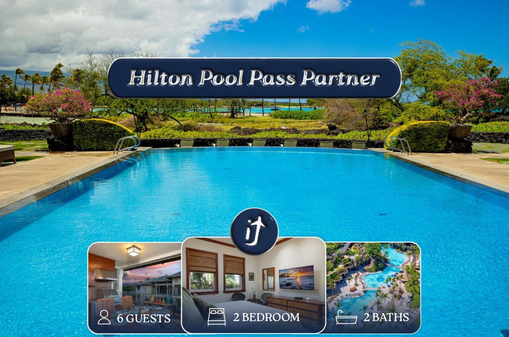 Hilton Pool Pass Included, Kolea - Luxe Penthouse Βίλα Waikoloa Εξωτερικό φωτογραφία